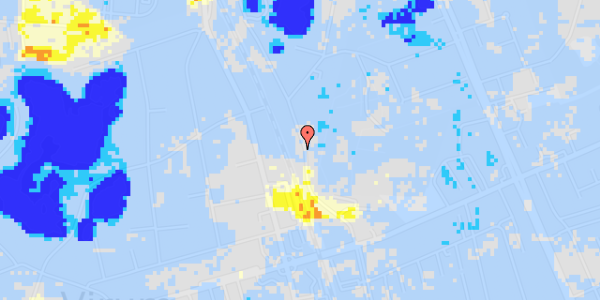 Ekstrem regn på Skovridergårdsvej 44