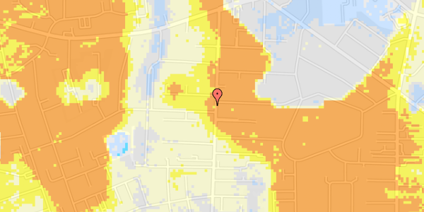 Ekstrem regn på Stengårds Alle 24