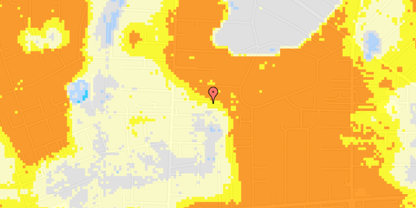 Ekstrem regn på Stengårds Alle 33C