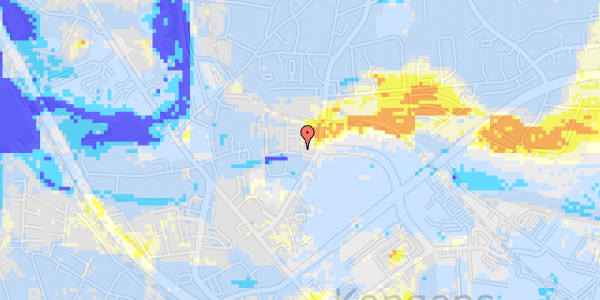 Ekstrem regn på Toftevang 2, 1. th