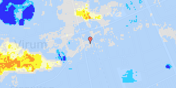 Ekstrem regn på Vangeledet 4, st. th