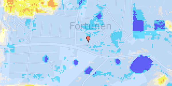 Ekstrem regn på Ved Fortunen 5