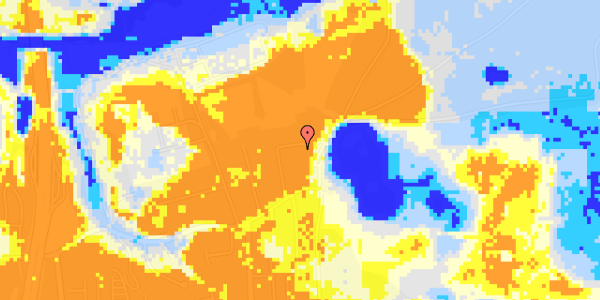 Ekstrem regn på Ved Hjortekæret 12