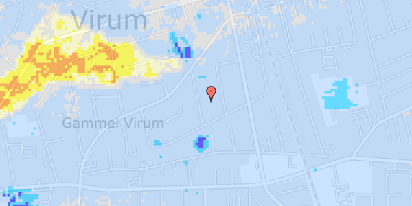 Ekstrem regn på Virumbakken 13