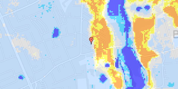 Ekstrem regn på Åbrinken 21