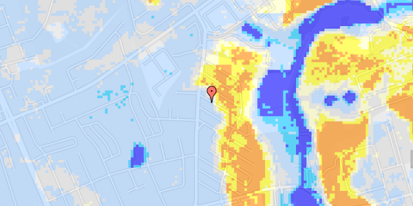 Ekstrem regn på Åbrinken 155