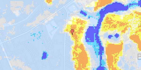 Ekstrem regn på Åbrinken 185