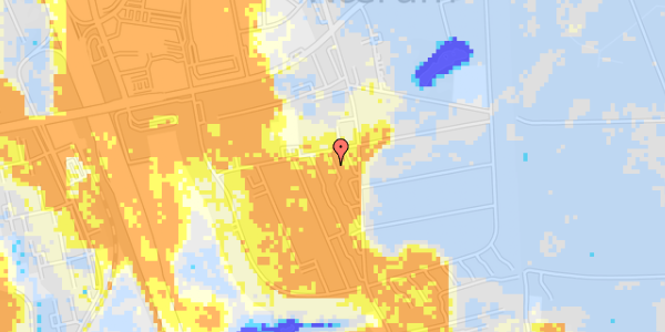 Ekstrem regn på Ahornstien 6