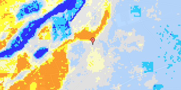 Ekstrem regn på Alfred Christensens Vej 25, st. 