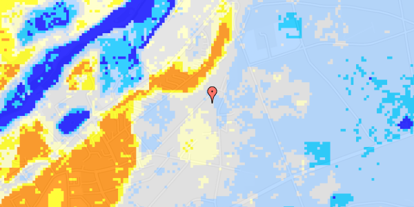 Ekstrem regn på Alfred Christensens Vej 28