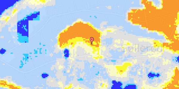 Ekstrem regn på Arnevangen 6