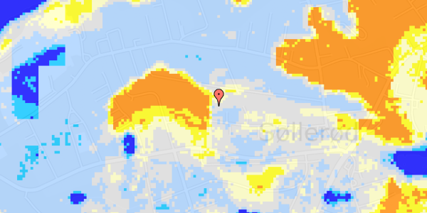 Ekstrem regn på Arnevangen 19