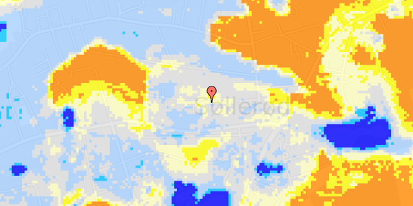 Ekstrem regn på Arnevangen 40