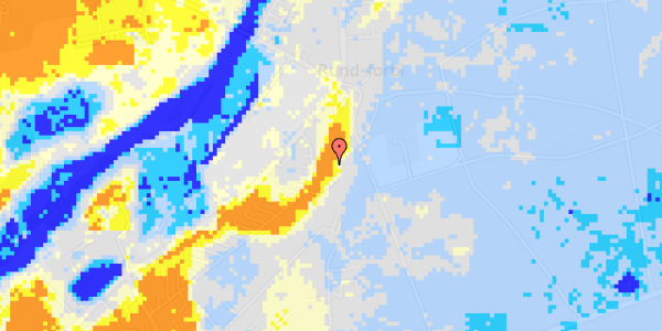 Ekstrem regn på Bavnestien 3A