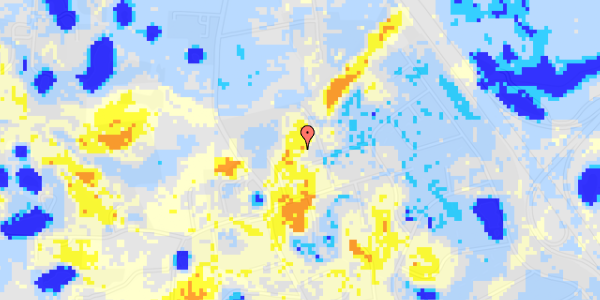 Ekstrem regn på Bjerggårdsvænget 13