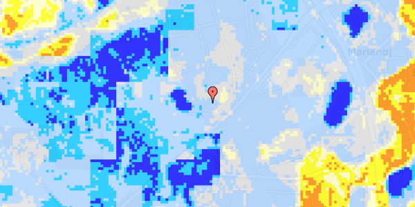 Ekstrem regn på Brillerne 14