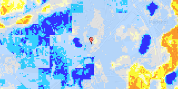 Ekstrem regn på Brillerne 16