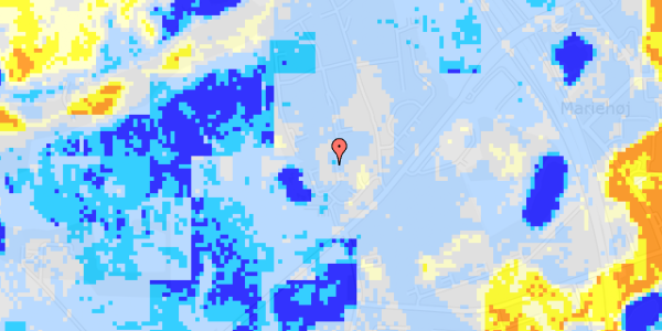 Ekstrem regn på Brillerne 36