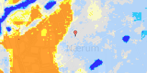 Ekstrem regn på Bystykket 22B