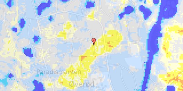 Ekstrem regn på Bøgholmen 16