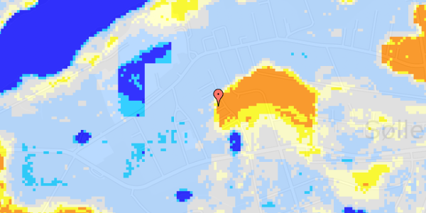 Ekstrem regn på Carlsmindeparken 25