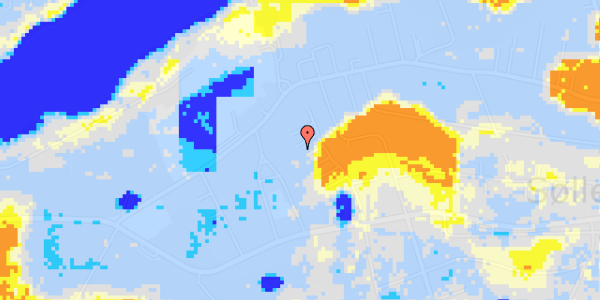 Ekstrem regn på Carlsmindeparken 33