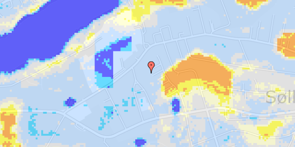 Ekstrem regn på Carlsmindeparken 43