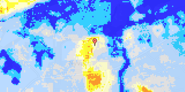 Ekstrem regn på Dronningeengen 18