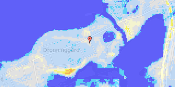 Ekstrem regn på Dronninggårds Alle 67