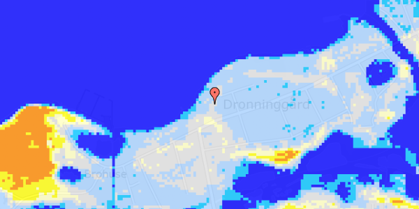 Ekstrem regn på Dronninggårds Alle 94B