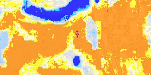 Ekstrem regn på Egehegnet 111