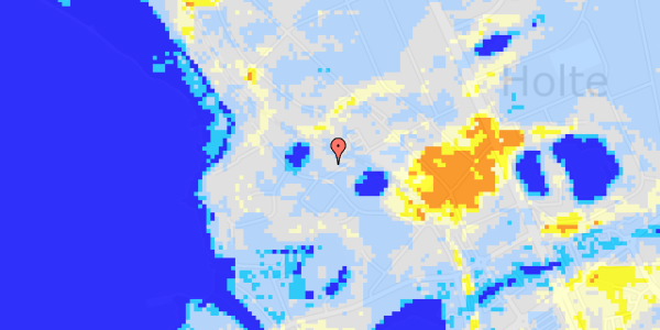 Ekstrem regn på Elledamsvej 3