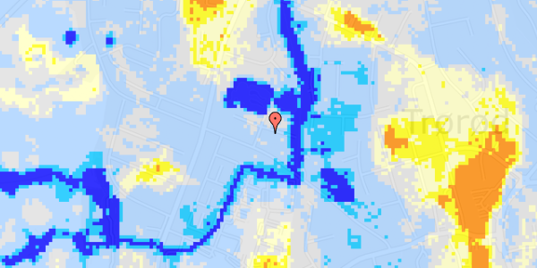 Ekstrem regn på Ellekrattet 6