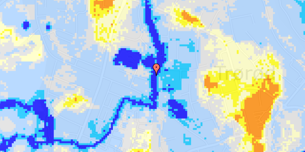 Ekstrem regn på Ellekrattet 18