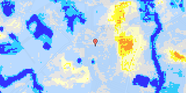 Ekstrem regn på Ellesvinget 13