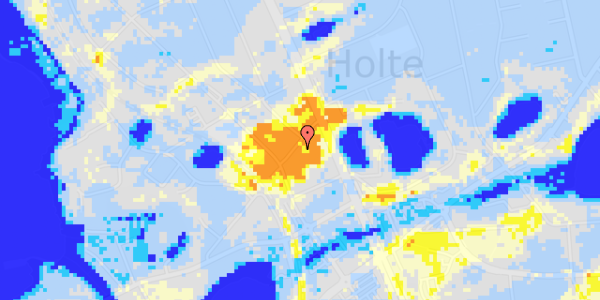 Ekstrem regn på Ernst Bojesens Vej 5A, 1. tv