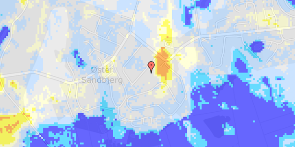 Ekstrem regn på Fagerbo 9