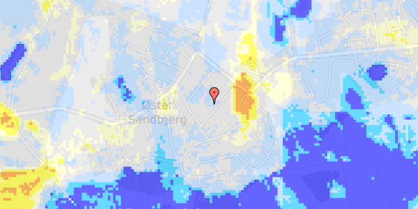 Ekstrem regn på Fagerbo 10