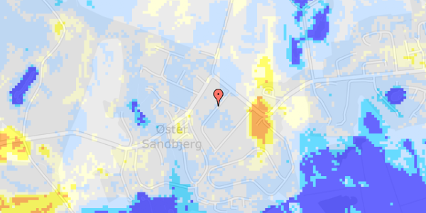 Ekstrem regn på Fagerbo 35