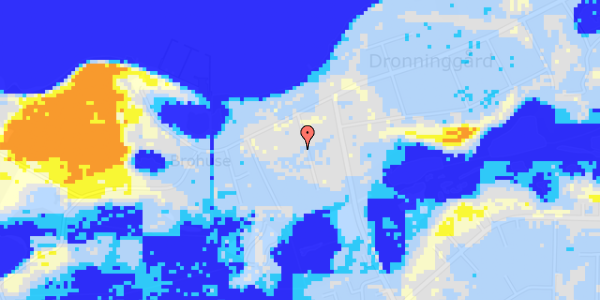 Ekstrem regn på Fredsvej 8A, st. 