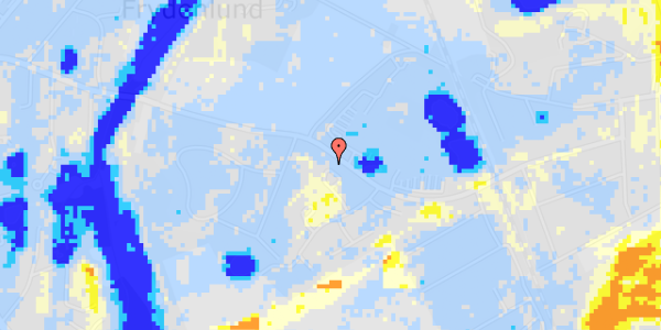 Ekstrem regn på Frydenlund Park 14