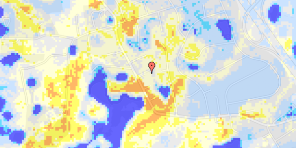 Ekstrem regn på Gammel Holtevej 102B