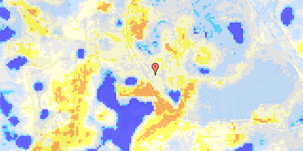 Ekstrem regn på Gammel Holtevej 106A