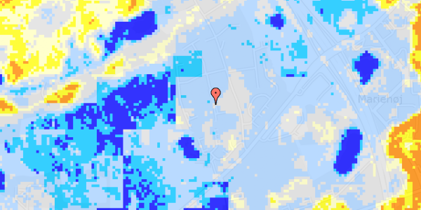 Ekstrem regn på Gassehaven 55