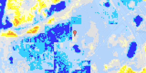 Ekstrem regn på Gassehaven 112