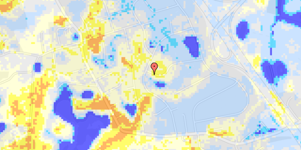 Ekstrem regn på Græsdammen 27