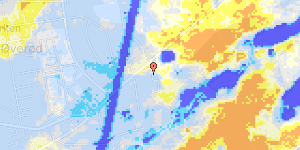 Ekstrem regn på Havarthivej 4