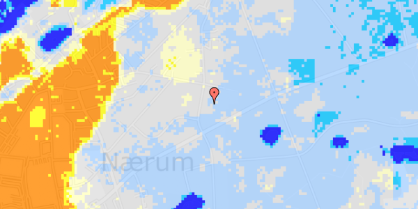 Ekstrem regn på Hegnsvej 5A