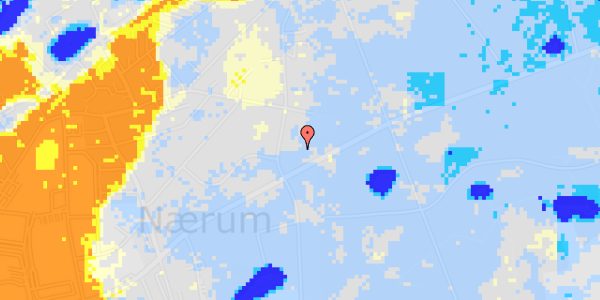 Ekstrem regn på Hegnsvej 7A