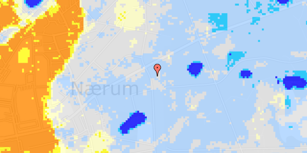 Ekstrem regn på Hegnsvej 15